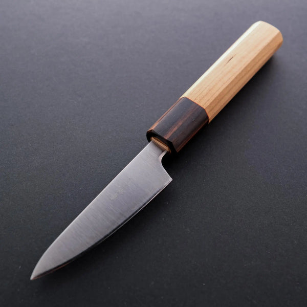 Hitohira Futana SB Migaki Paring 80mm Cherry Wood Handle - Tetogi