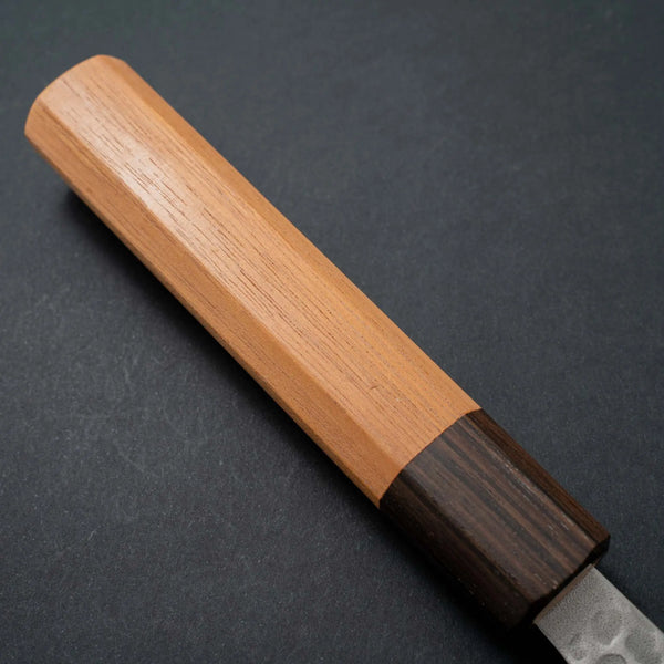 Hitohira Futana SB Migaki Tsuchime Gyuto 180mm Cherry Wood Handle - Tetogi