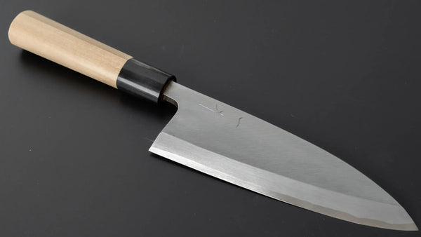Hitohira Gorobei Blue #2 Deba 165mm Ho Wood Handle - Tetogi