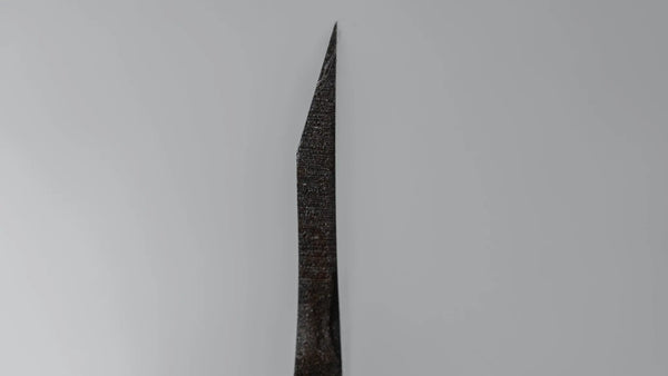 Hitohira Gorobei Blue #2 Deba 165mm Ho Wood Handle - Tetogi