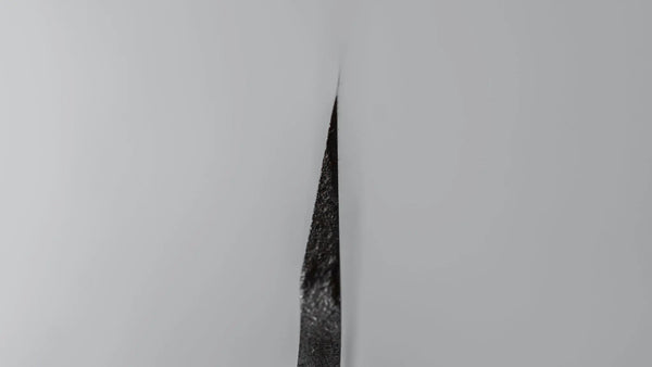 Hitohira Gorobei Blue #2 Yanagiba 240mm Ho Wood Handle (D-Shape) - Tetogi