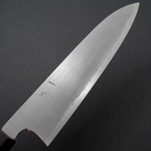 Hitohira Gorobei Rikichi Blue #2 Kasumi Gyuto 210mm Cherry Wood Handle - Tetogi