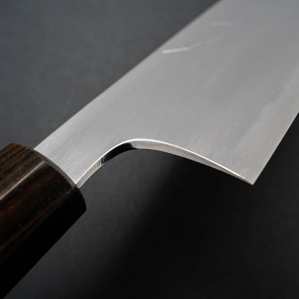 Hitohira Gorobei Rikichi Blue #2 Kasumi Gyuto 240mm Cherry Wood Handle - Tetogi