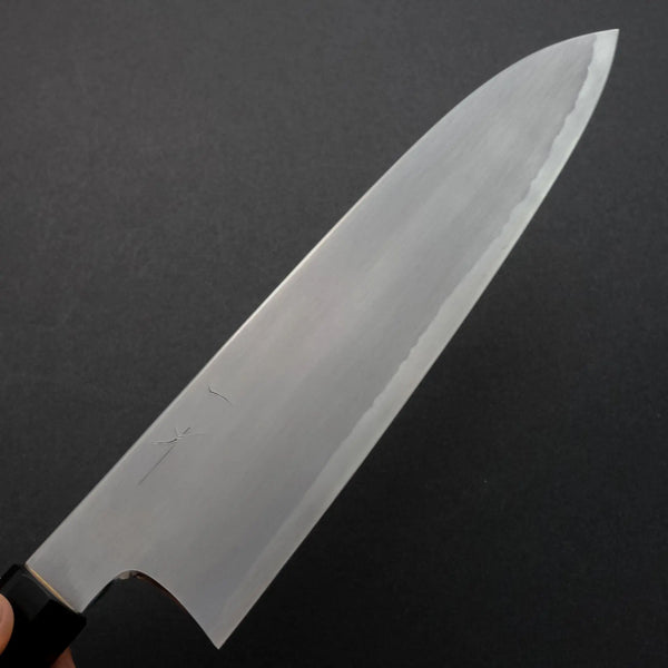 Hitohira Gorobei Rikichi White #2 Kasumi Gyuto 210mm Ho Wood Handle - Tetogi