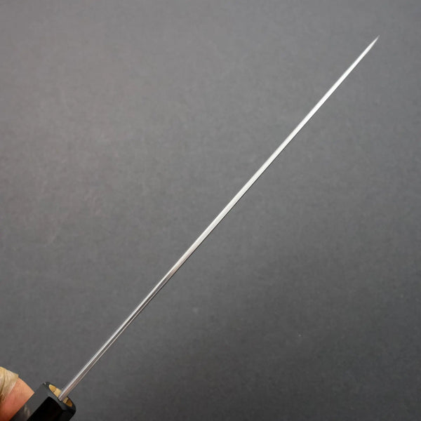 Hitohira Gorobei Rikichi White #2 Kasumi Gyuto 210mm Ho Wood Handle - Tetogi