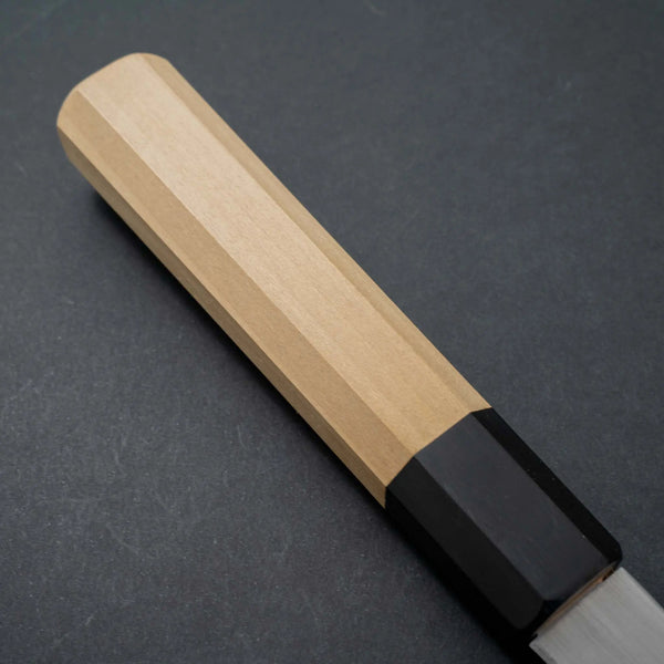 Hitohira Gorobei Rikichi White #2 Kasumi Gyuto 210mm Ho Wood Handle (Thick Handle) - Tetogi