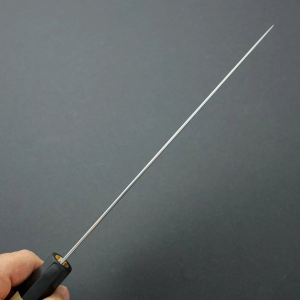 Hitohira Gorobei Rikichi White #2 Kasumi Gyuto 240mm Ho Wood Handle - Tetogi