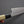 Hitohira Gorobei Rikichi White #2 Kasumi Santoku Ho Wood Handle (Black ferrule) - Tetogi