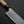 Hitohira Gorobei Rikichi White #2 Kasumi Santoku Ho Wood Handle (Black ferrule) - Tetogi