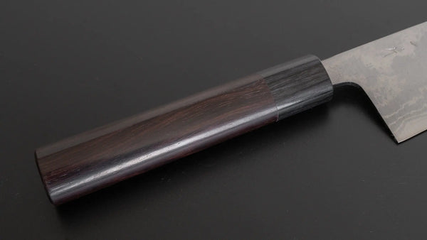 Hitohira GR Blue #2 Damascus Bunka 170mm Wood Handle - Tetogi