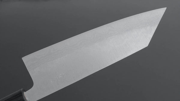Hitohira GR Blue #2 Damascus Bunka 170mm Wood Handle - Tetogi