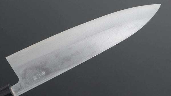 Hitohira GR Blue #2 Damascus Gyuto 210mm Wood Handle - Tetogi