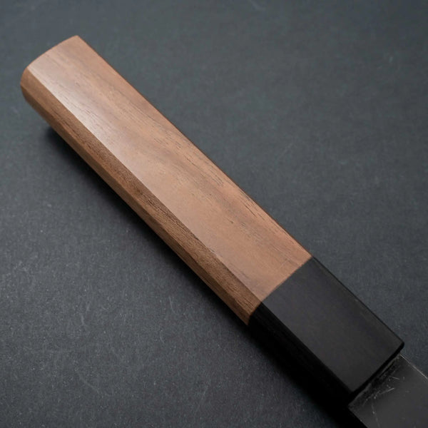 Hitohira Harima Blue Super Stainless Clad Bunka Walnut Handle - Tetogi