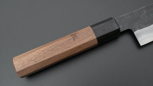 Hitohira Harima Blue Super Stainless Clad Gyuto 210mm Walnut Handle - Tetogi