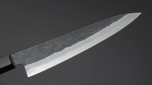 Hitohira Harima Blue Super Stainless Clad Gyuto 210mm Walnut Handle - Tetogi
