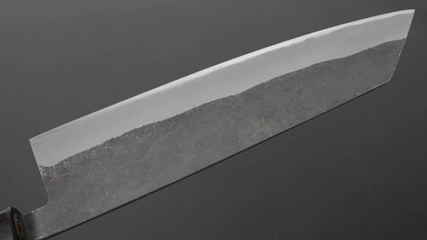 Hitohira Harima Forged Blue Super Stainless Clad Bunka Walnut Handle - Tetogi