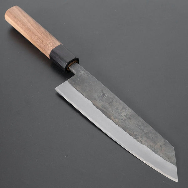 Hitohira Harima Forged Blue Super Stainless Clad Bunka Walnut Handle - Tetogi