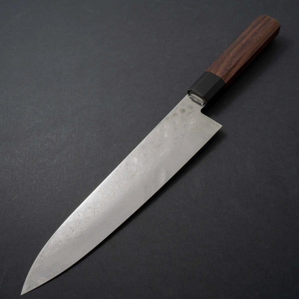 Hitohira HG Damascus Gyuto 210mm Wood Handle - Tetogi