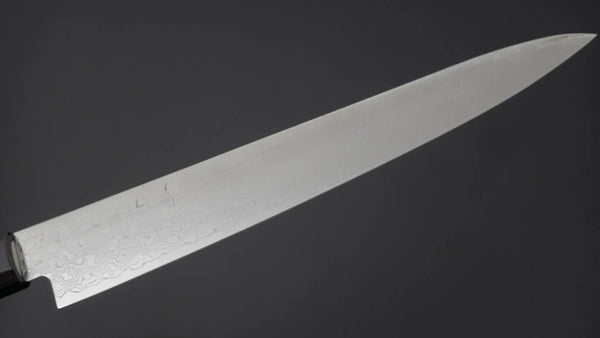 Hitohira HG Damascus Sujihiki 240mm Wood Handle (Original Handle) - Tetogi