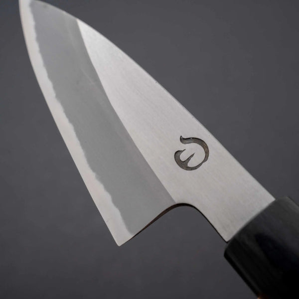 Hitohira Hinode Migaki White #2 Paring 90mm Maple Handle - Tetogi