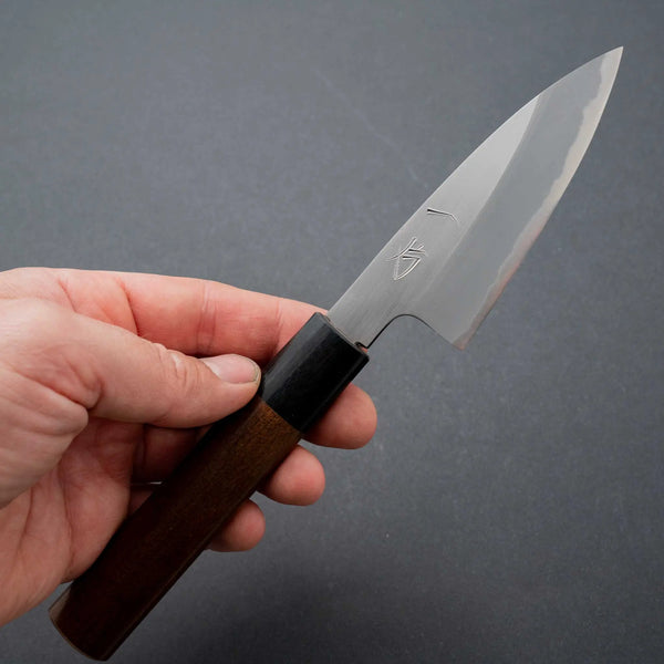 Hitohira Hinode Migaki White #2 Paring 90mm Maple Handle - Tetogi