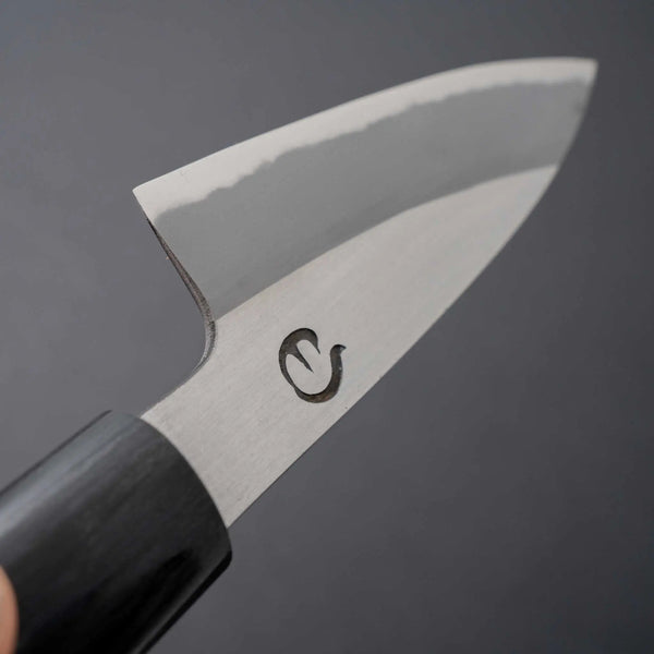 Hitohira Hinode Migaki White #2 Paring 90mm Maple Handle - Tetogi