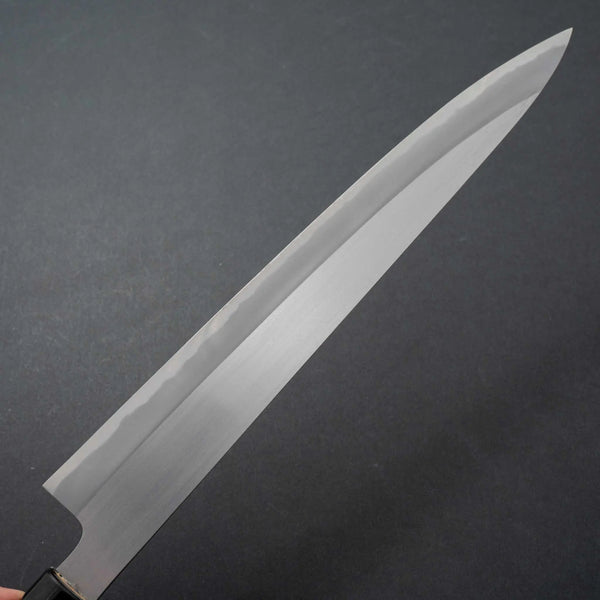 Hitohira Hinode Migaki White #2 Sujihiki 270mm Ho Wood Handle - Tetogi