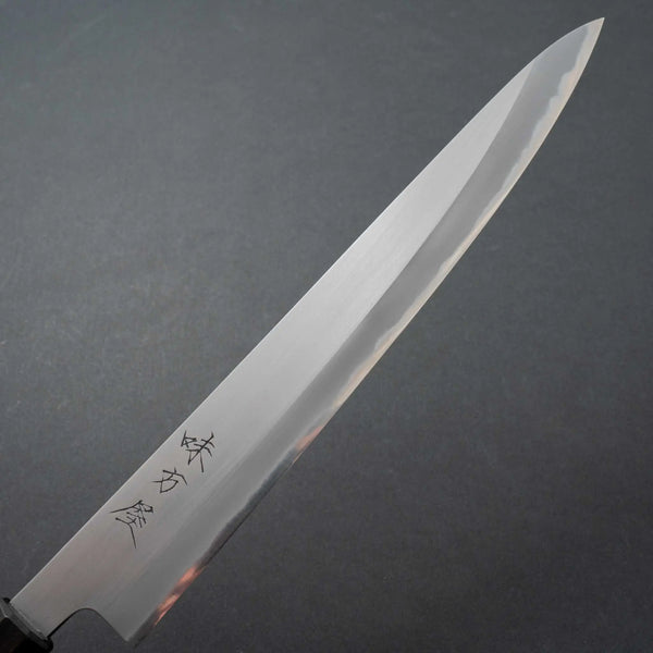 Hitohira Hinode Migaki White #2 Sujihiki 270mm Riisgaard Padouk Handle - Tetogi