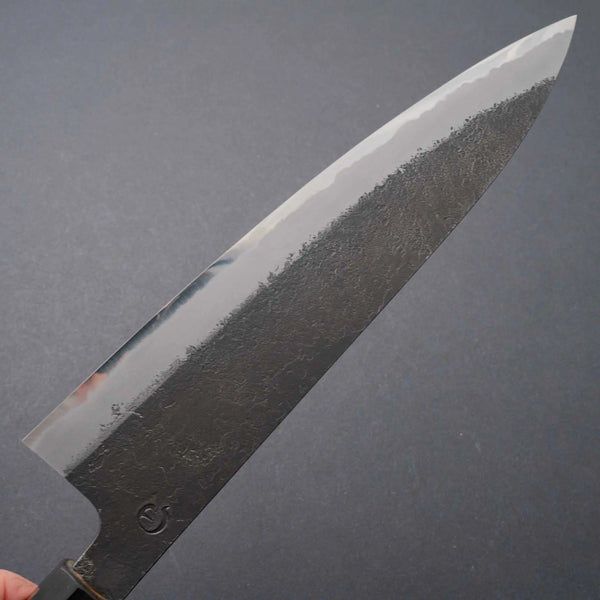 Hitohira Hinode Nashiji White #2 Gyuto 210mm Ho Wood Handle - Tetogi