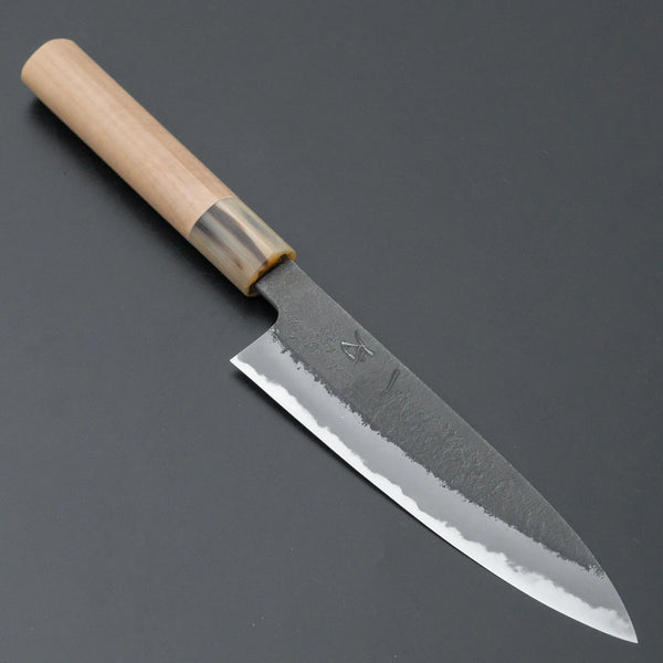 Hitohira Hinode Nashiji White #2 Petty 150mm Ho Wood Handle (D-Shape) - Tetogi