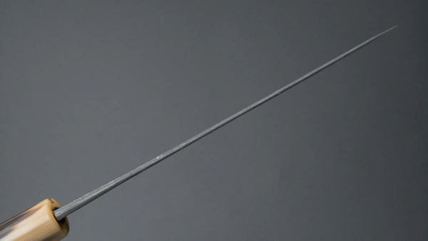Hitohira Hinode Nashiji White #2 Petty 150mm Ho Wood Handle (D-Shape) - Tetogi
