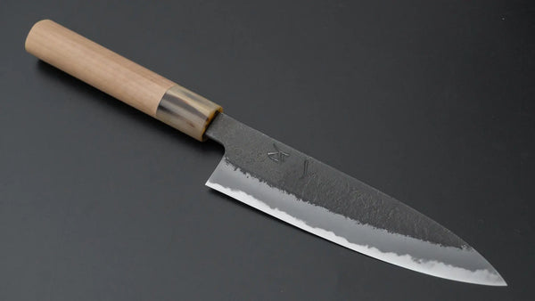 Hitohira Hinode Nashiji White #2 Petty 150mm Ho Wood Handle (D-Shape) - Tetogi