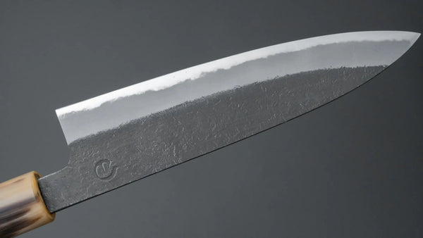 Hitohira Hinode Nashiji White #2 Petty 150mm Ho Wood Handle (D-Shape) - Tetogi