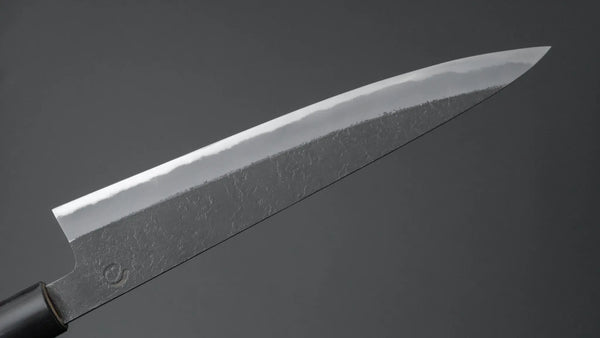 Hitohira Hinode Nashiji White #2 Sujihiki 210mm Ho Wood Handle (D-Shape) - Tetogi