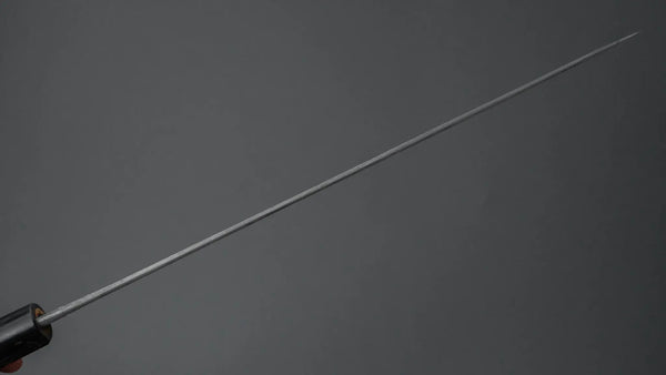 Hitohira Hinode Nashiji White #2 Sujihiki 270mm Ho Wood Handle (D-Shape) - Tetogi
