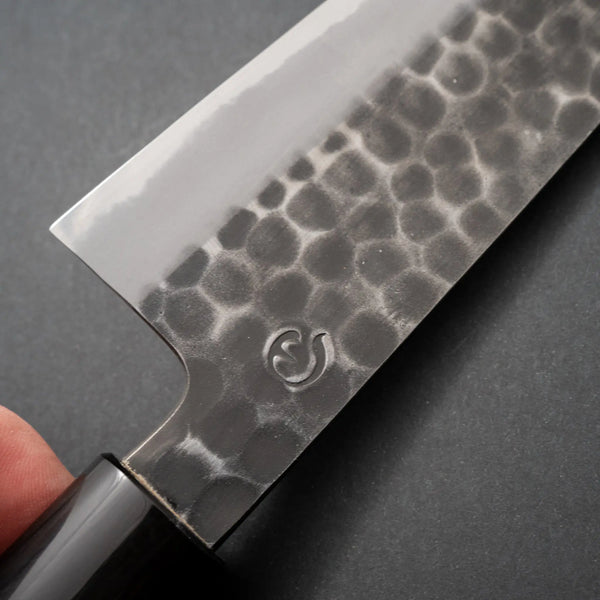 Hitohira Hinode Tsuchime White #2 Gyuto 180mm Ho Wood Handle - Tetogi