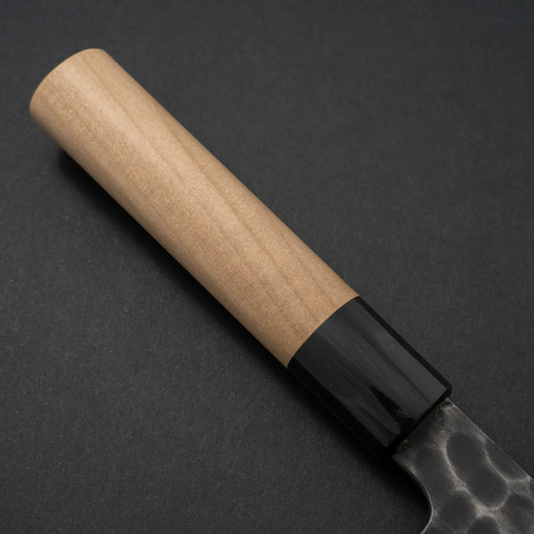 Hitohira Hinode Tsuchime White #2 Nakiri 165mm Ho Wood Handle - Tetogi