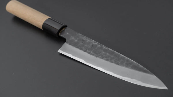 Hitohira Hinode Tsuchime White #2 Petty 135mm Ho Wood Handle - Tetogi