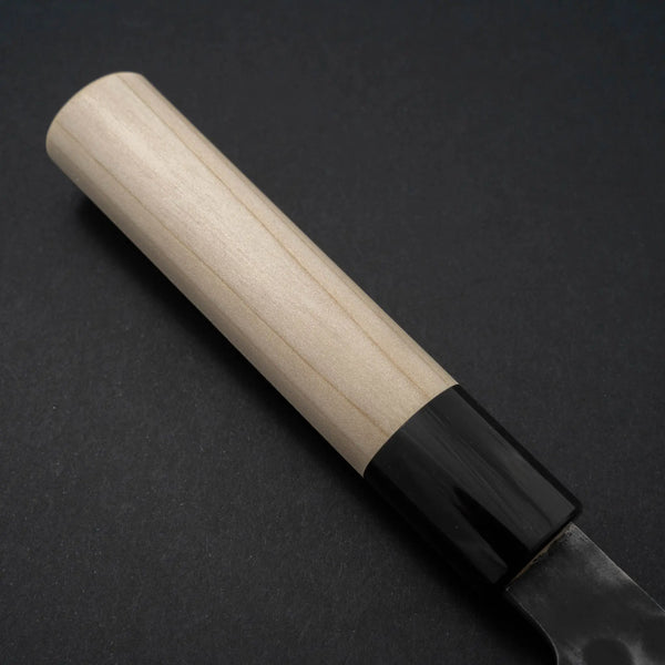 Hitohira Hinode Tsuchime White #2 Santoku 165mm Ho Wood Handle - Tetogi