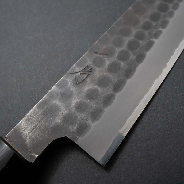 Hitohira Hinode Tsuchime White #2 Stainless Clad Petty 150mm Ho Wood Handle - Tetogi