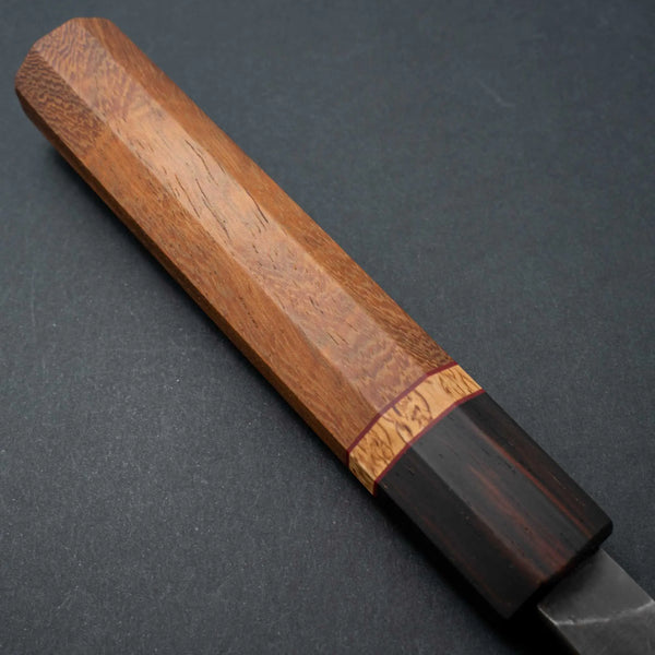 Hitohira Hinode Tsuchime White #2 Stainless Clad Sujihiki 270mm Riisgaard Panga-Panga Handle - Tetogi