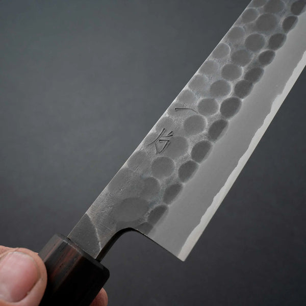 Hitohira Hinode Tsuchime White #2 Stainless Clad Sujihiki 270mm Riisgaard Panga-Panga Handle - Tetogi