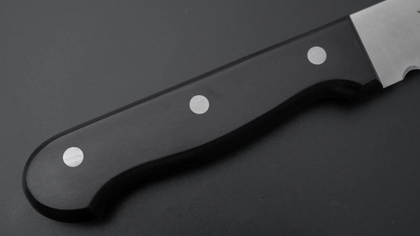 Hitohira Hiragana Bread Knife 300mm Pakka Handle - Tetogi