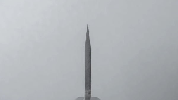 Hitohira Hiragana Chopper 160mm Pakka Handle - Tetogi