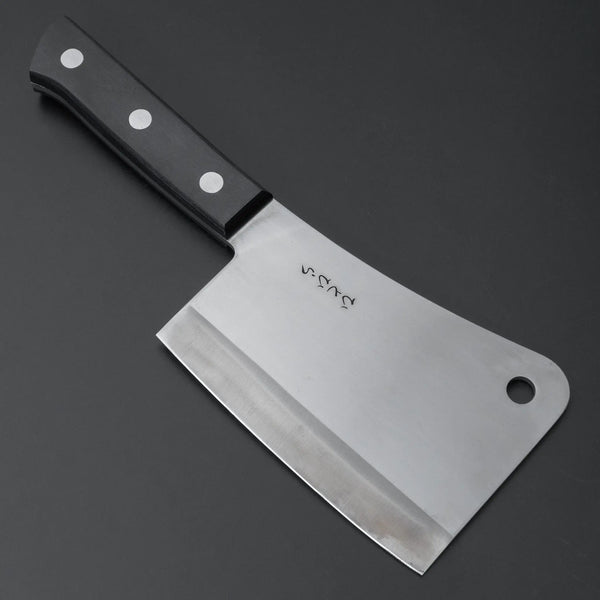 Hitohira Hiragana Chopper 160mm Pakka Handle - Tetogi