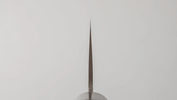 Hitohira Imojiya HG Tsuchime Gyuto 210mm Imitation Mahogany Handle - Tetogi