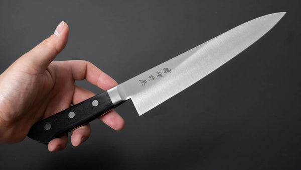 Hitohira Imojiya KF Stainless Gyuto 210mm Pakka Handle - Tetogi