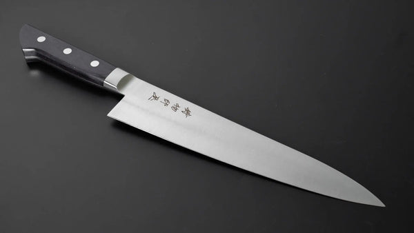 Hitohira Imojiya KF Stainless Gyuto 210mm Pakka Handle - Tetogi