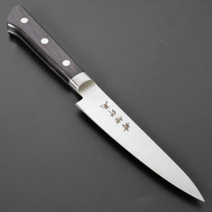 Hitohira Imojiya KF Stainless Petty 120mm Pakka Handle - Tetogi
