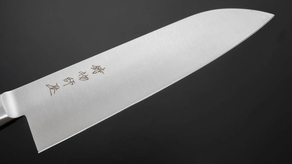 Hitohira Imojiya KF Stainless Santoku Pakka Handle - Tetogi